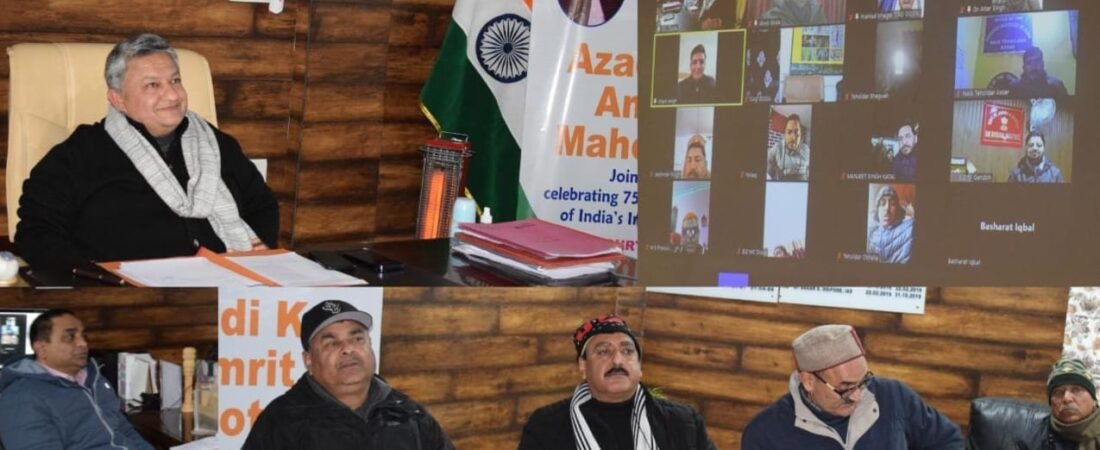 DC Doda finalises activities for 13th National Voters Day, Republic Day 2023