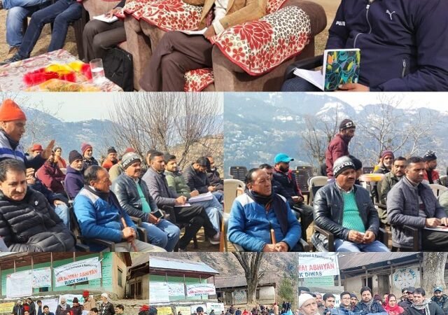Public outreach camps held at 4 locations across Doda district