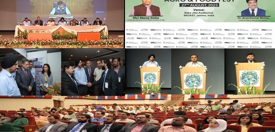 CS inaugurates TPO organised “J&K Agro and Food Fest 2023”