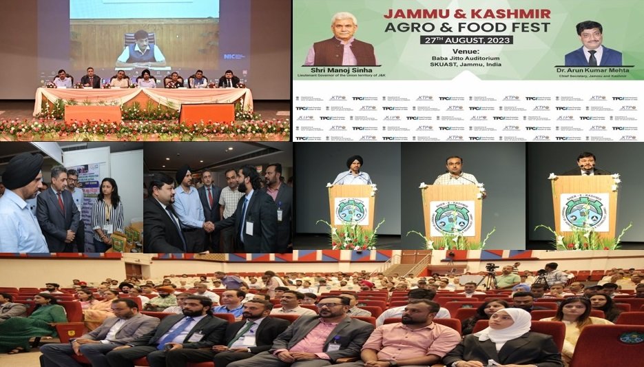 CS inaugurates TPO organised “J&K Agro and Food Fest 2023”