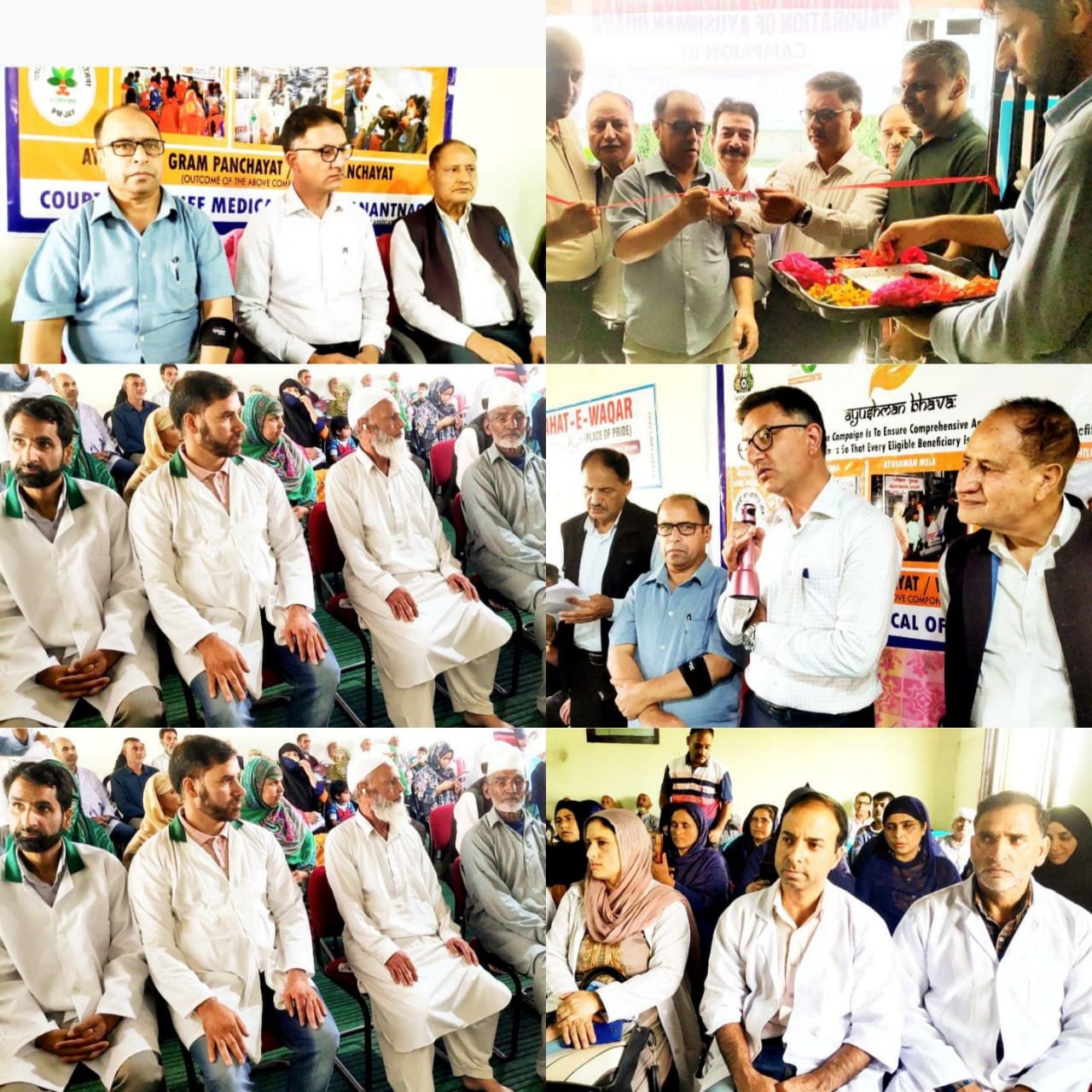 ADC Anantnag inaugurated Ayushman Bhavah’ campaign at Anantnag