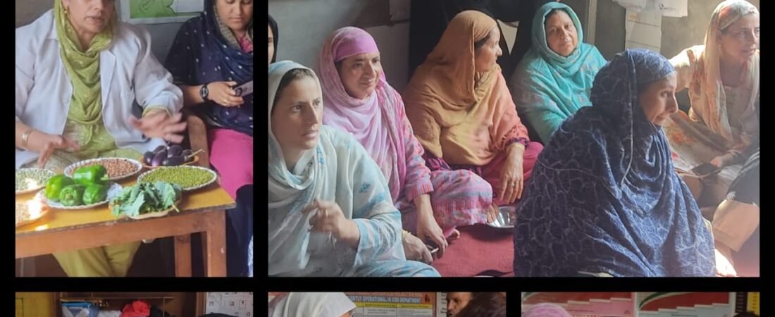 Ayush Deptt organises Poshan Maah camp at Budgam