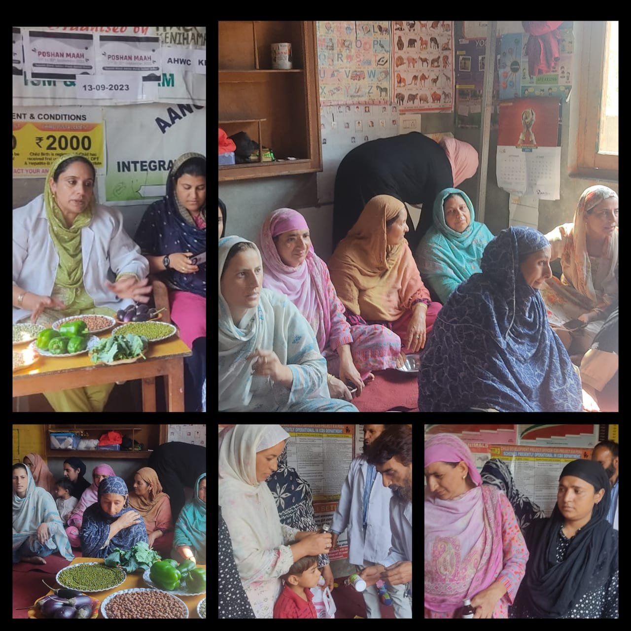 Ayush Deptt organises Poshan Maah camp at Budgam