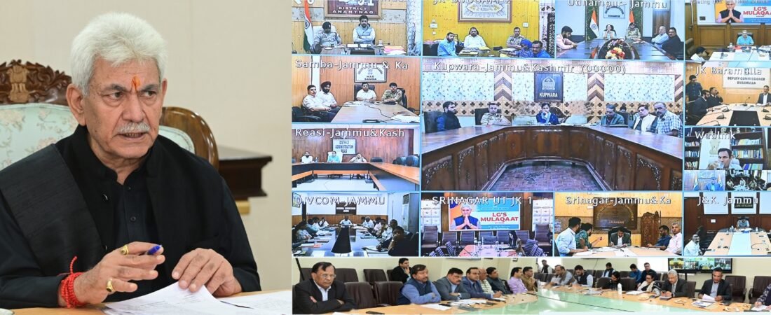 Lt Governor addresses Public Grievances at LG’s Mulaqaat