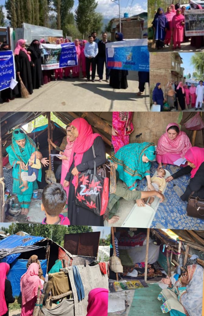 Swachhta Hi Seva: Cleanliness drives held across Aanganwadi Centres at Bandipora