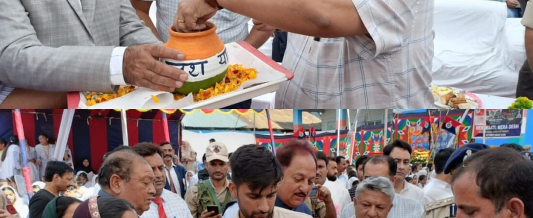 Block level Mitti Yatra organised amid grand celebrations at Bhalla