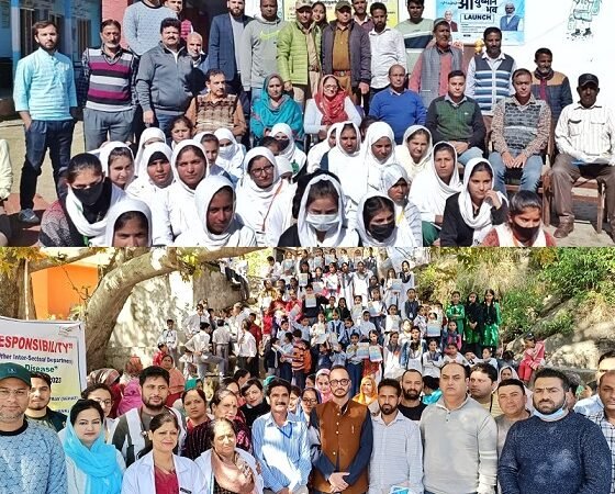 Health Department organizes awareness camp at Kastigarh, Thathri