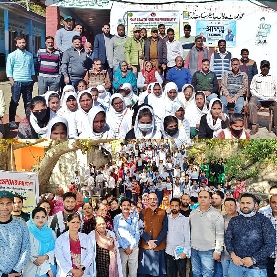 Health Department organizes awareness camp at Kastigarh, Thathri
