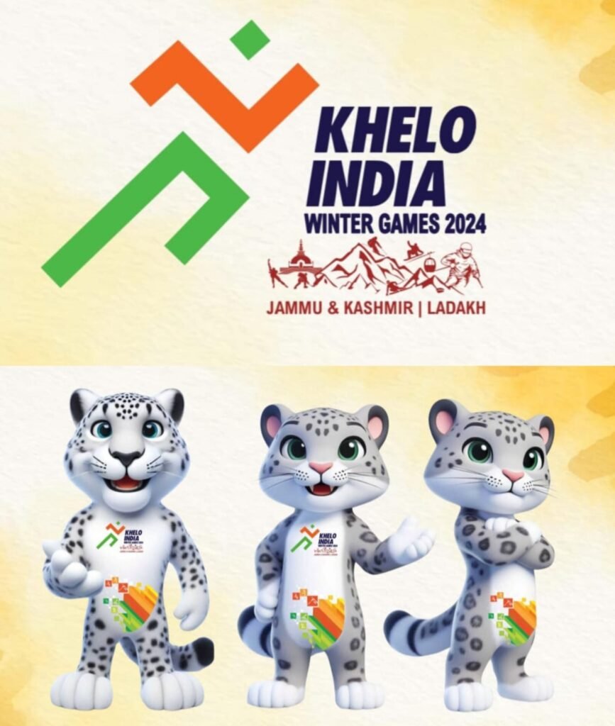 Logo And Mascot For Khelo India Winter Games 2024 Launched TVN MEDIA