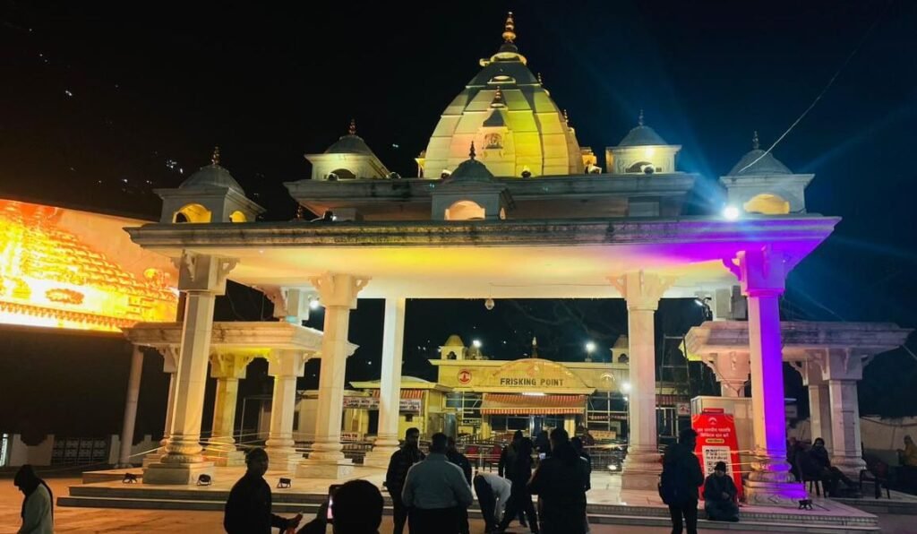 Shri Mata Vaishno Devi Ji Shrine lit up ahead of Ram Temple consecration ceremony 3