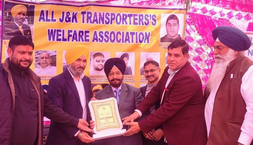 Transport Commissioner during Valedictory function of Road Safety Month 2024 held at Ware House Jammu