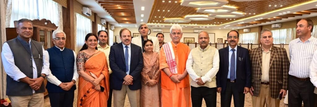 Lt Governor Sh Manoj Sinha chaired the meeting of JK Higher Education Council 2