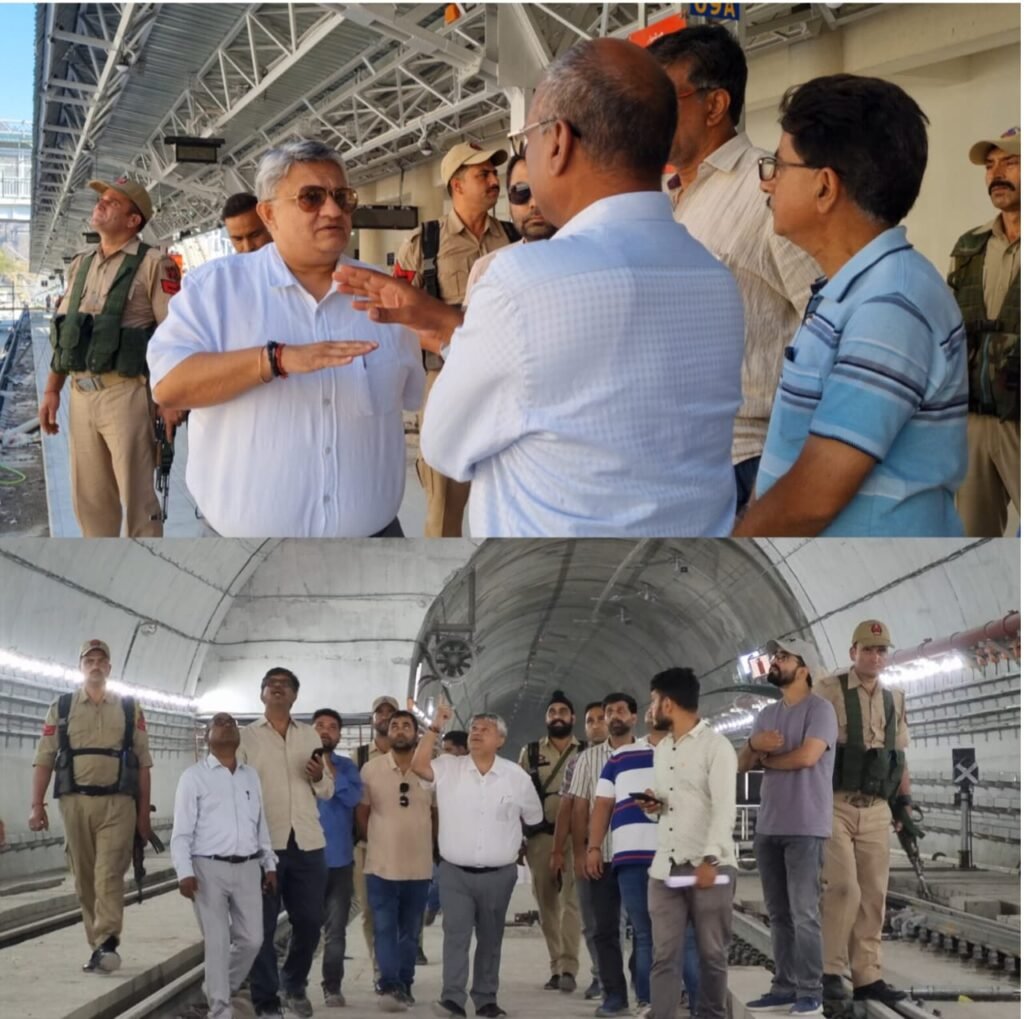 DDC Reasi inspects major infrastructure projects stresses timely completion