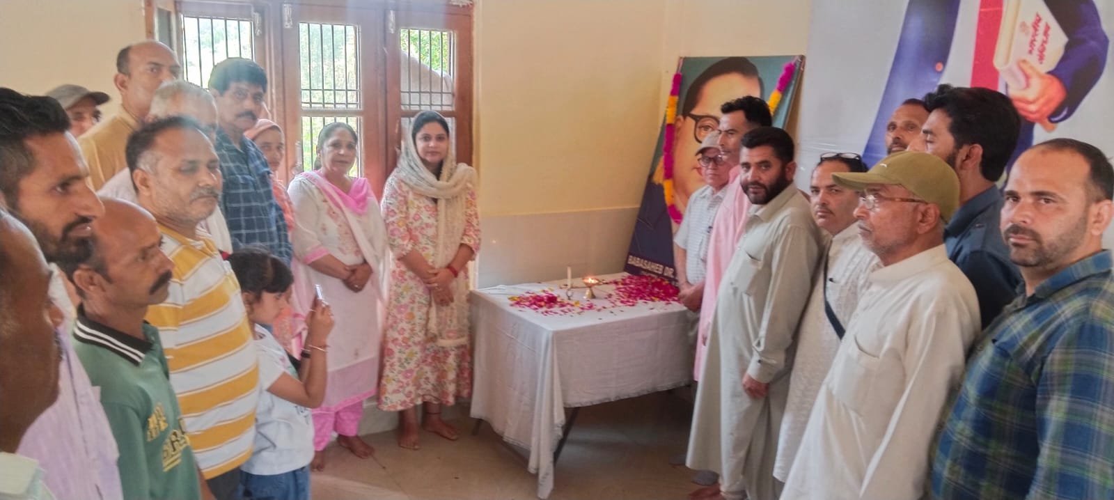 Ambedkar Jayanti celebrated with great fervour at Dehma- Udhmapur