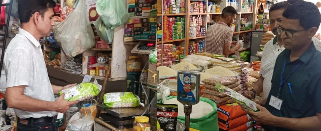 LMD books 63Dry Fruit Sellers for Regulatory Violations amid UT wide enforcement drive; 26 among for short weighment