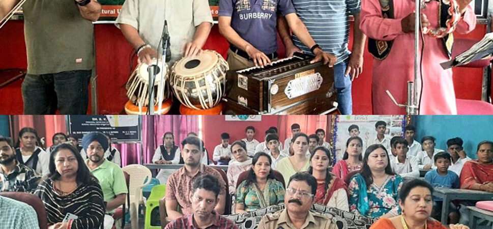 Cultural Unit DIPR Jammu convenes ‘Nasha Mukt’ Bharat awareness programme at GHSS Bhalwal