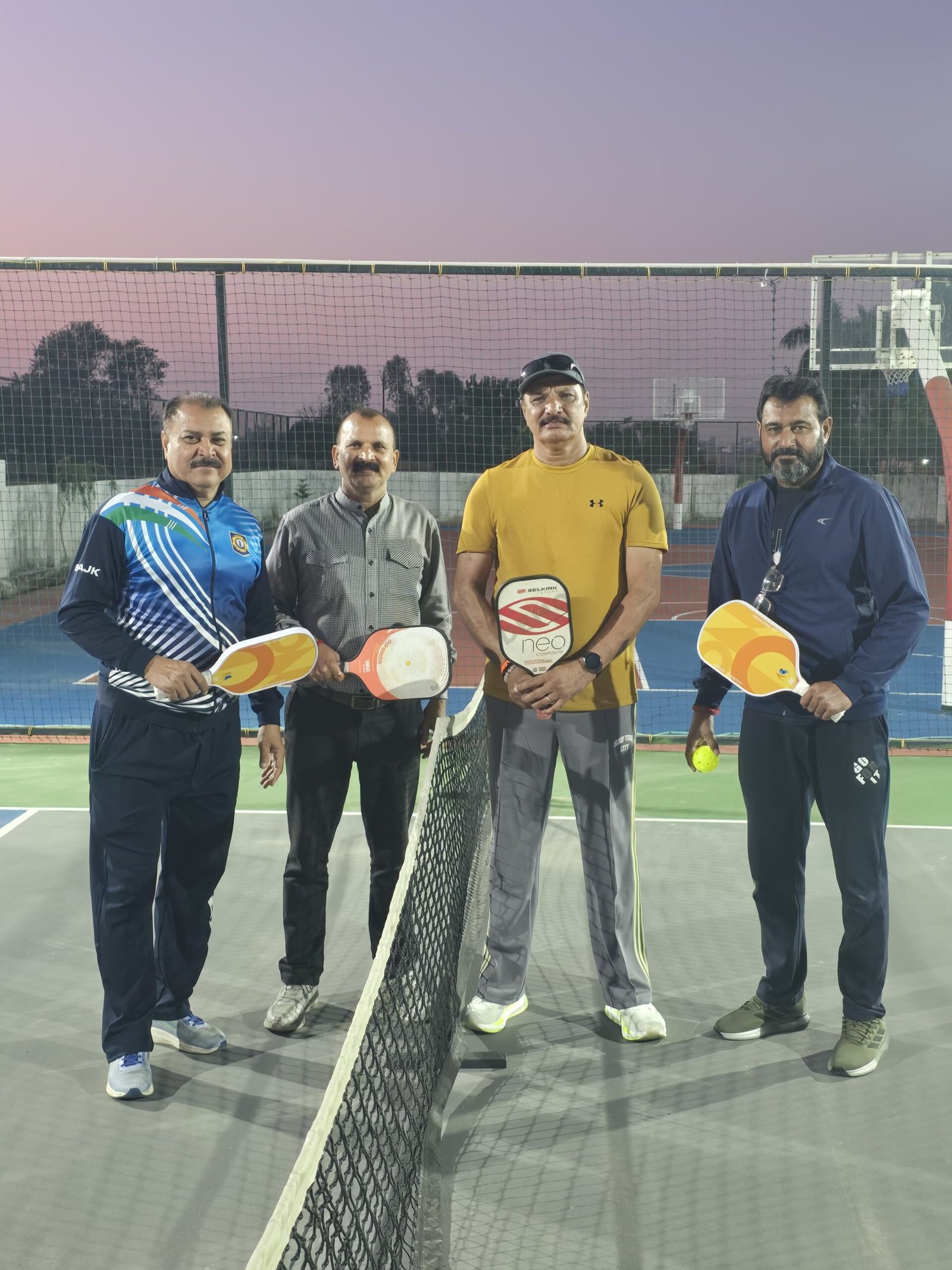 Ranjit Wins Pickleball Gold at 2nd J&K Masters Games