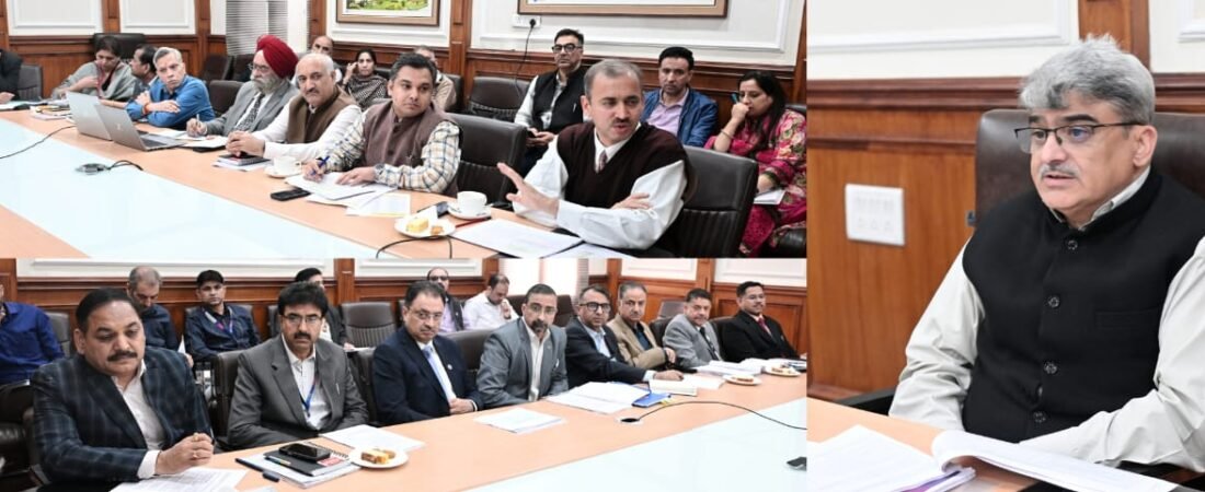 CS reviews progress of financial inclusion &welfare schemes across J&K