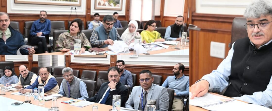 Chief Secy reviews performance of Cooperative Department