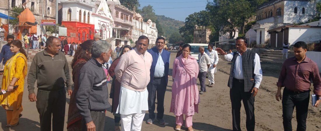 DC Samba spearheads comprehensive development initiative at historic Purmandal Temple Shrine
