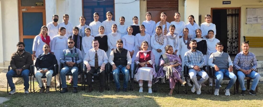 GDC Ramkote awards Internship Training Certificates to Semester-V students
