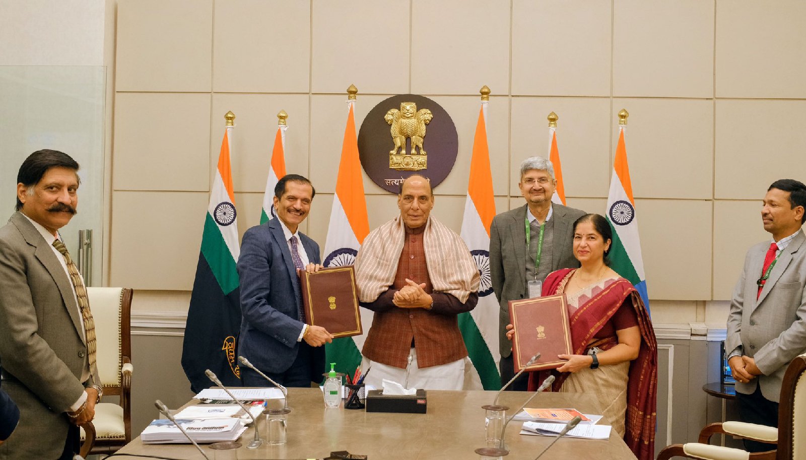 DRDO and Rashtriya Raksha University (RRU) Today Signed an MoU