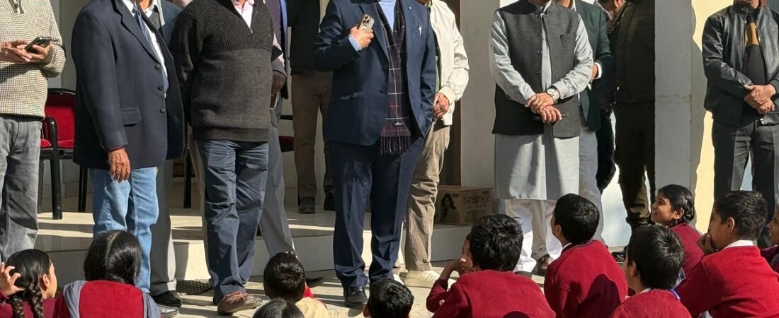 Satish Sharma visits Balgran Channi Rama; reviews facilities, announces sports upgrades