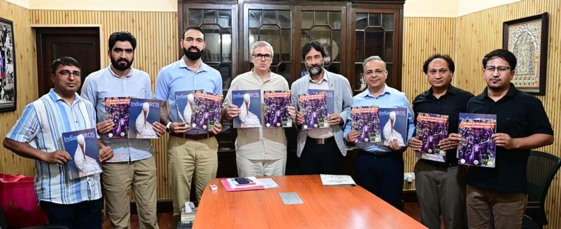 CM Omar Abdullah unveils Sher-i-Kashmir Cricket Club jersey, releases wildlife publication