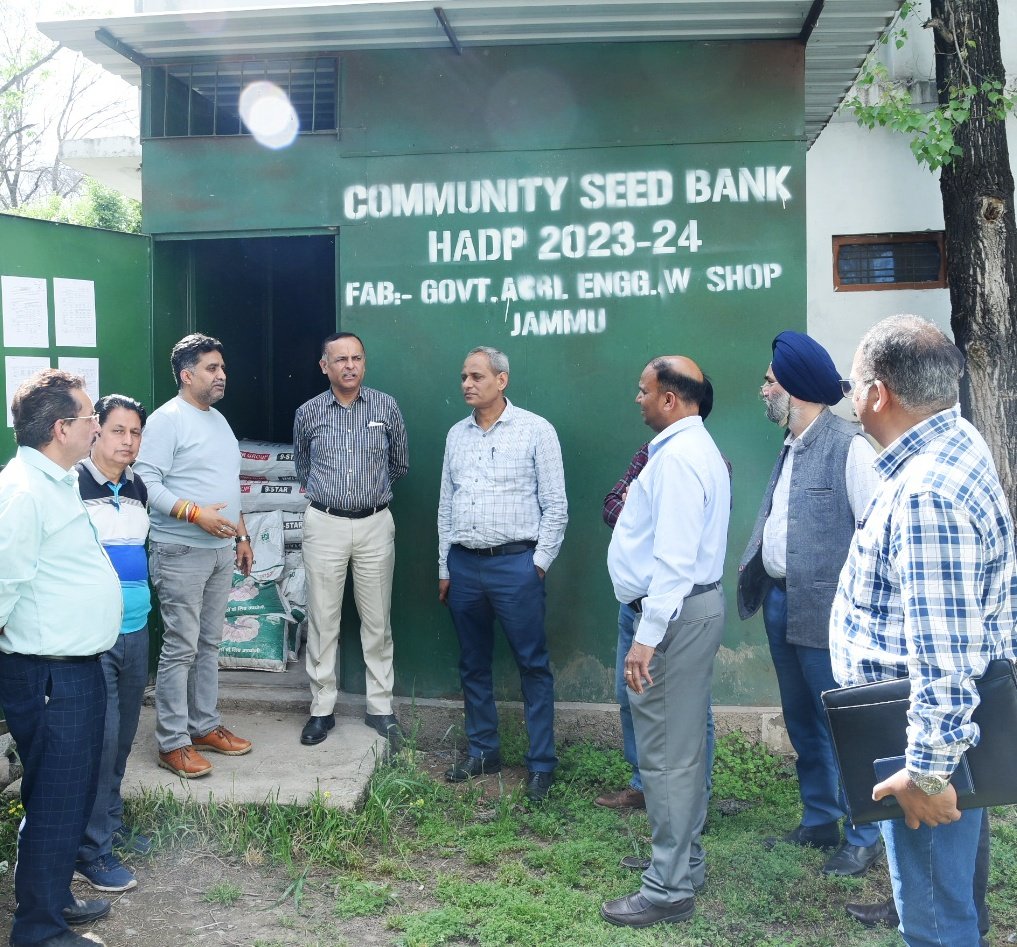DAJ reviews agricultural activities in Mendhar