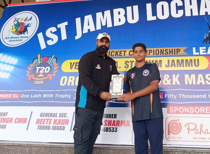 Tantray SC, Rehari Kings XI Shine in 1st Jambu Lochan T20 Tournament