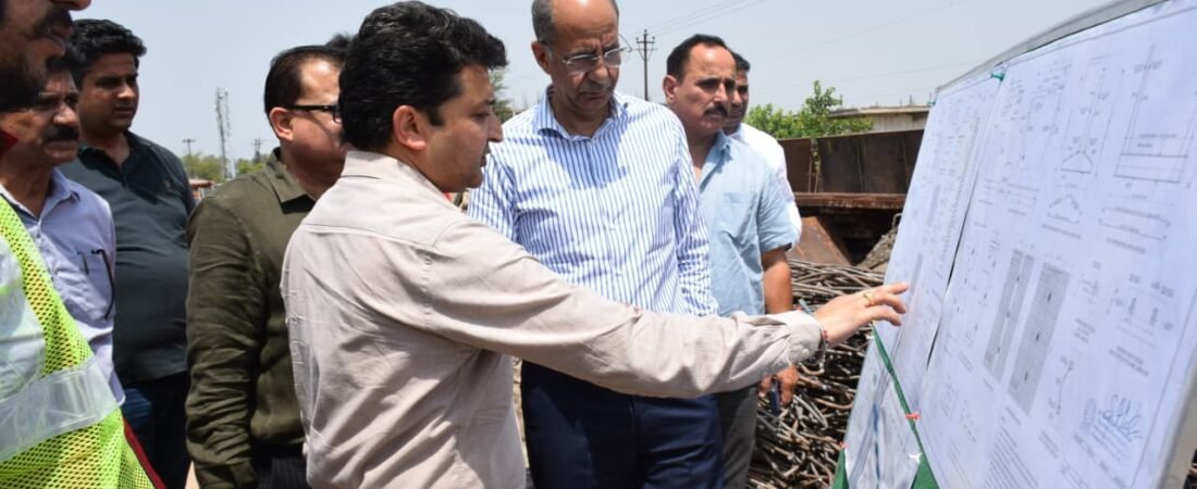 Advisor to Chief Minister reviews New Assembly Complex construction, inspects dev works in Jammu