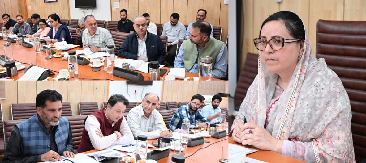 Sustained efforts being made to ensure inclusive, equitable development across J&K: Sakeena Itoo
