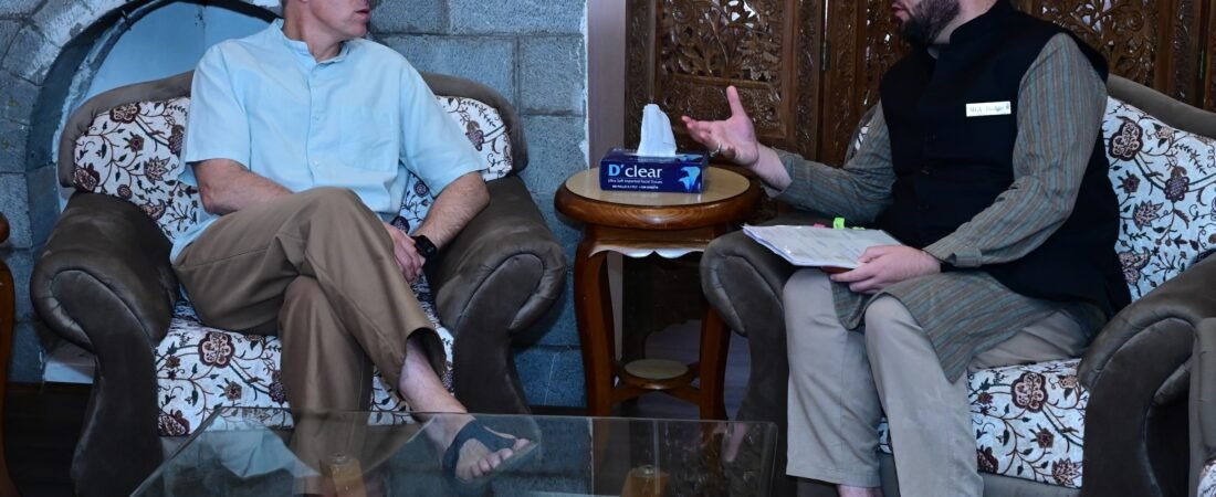 CM Omar Abdullah meets public representatives, delegations at Raabita