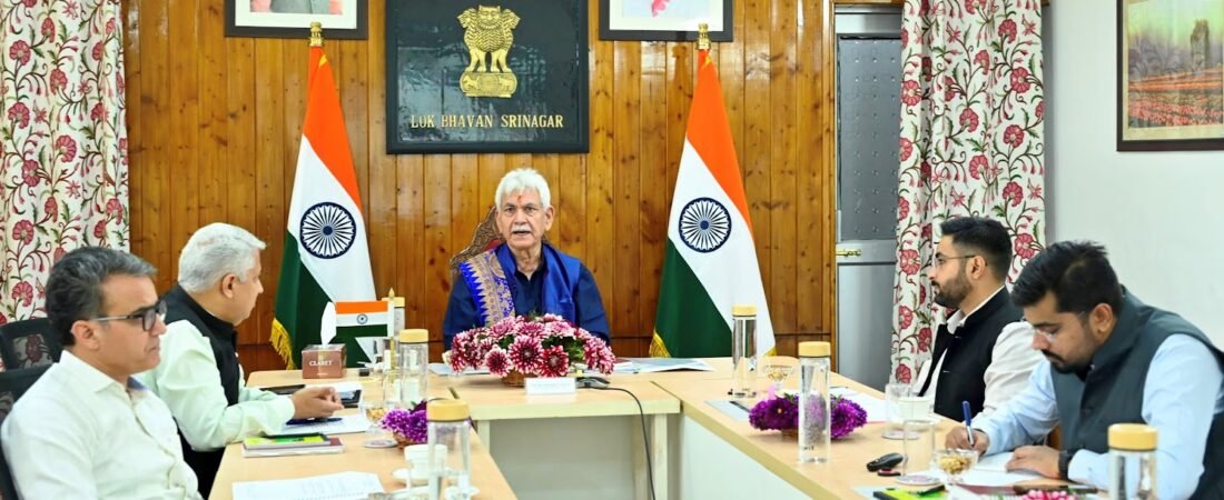 Lieutenant Governor chairs the Annual General Meeting of Indian Red Cross Society, J&K