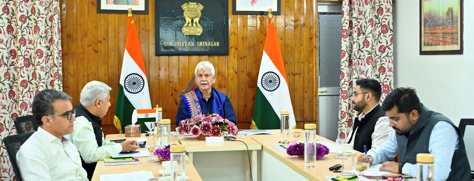 Lieutenant Governor chairs the Annual General Meeting of Indian Red Cross Society, J&K