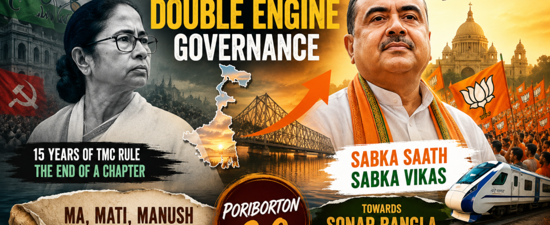 Bengal’s ‘Poriborton’ 2.0: Suvendu Adhikari’s Saffron Bengal