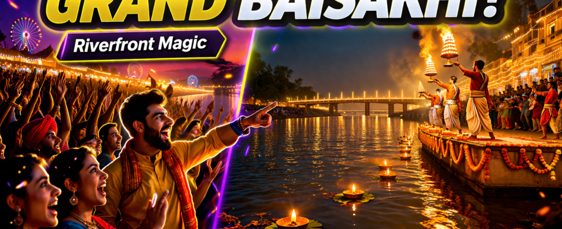 Tawi Riverfront Turns Cultural Hub as Baisakhi Festival Begins