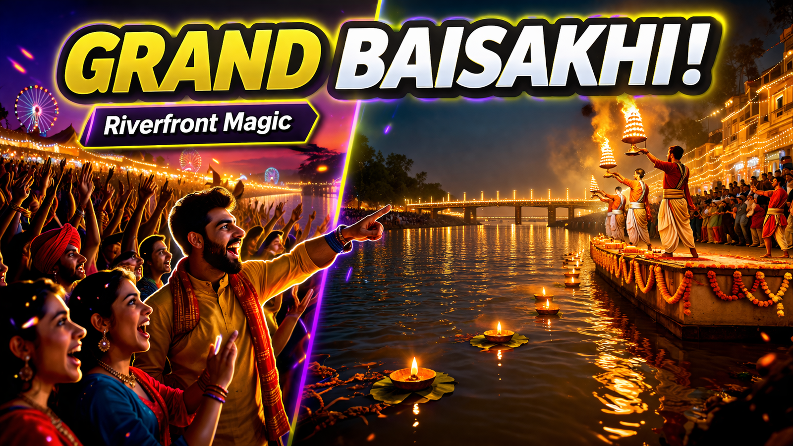 Tawi Riverfront Turns Cultural Hub as Baisakhi Festival Begins