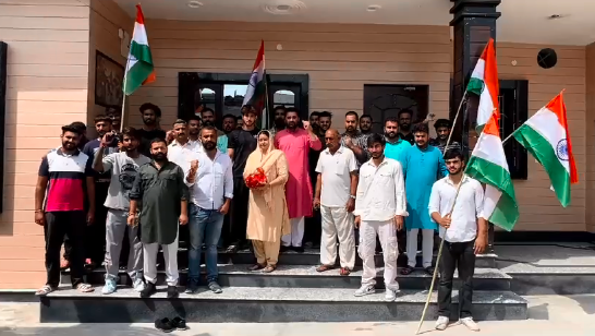 BJYMJK State President pays tribute to Shaheed Havildar Vijay Kumar Ji