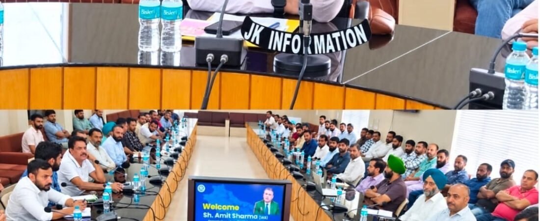 Poonch Census 2026 Preparations Reviewed by Amit Sharma